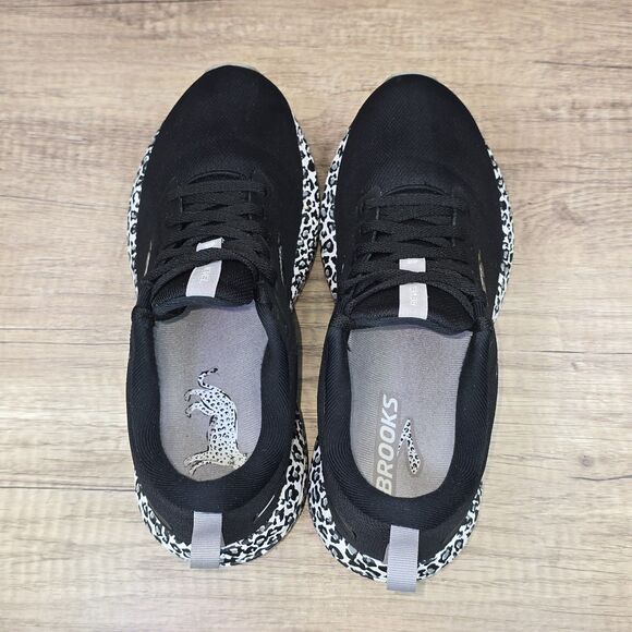 Brooks Revel 6 Women's Size 8 B Black White Running Shoes (1203861B116) - Picture 5 of 9